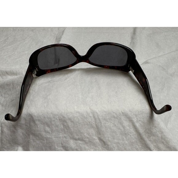 LIZ CLAIBORNE Sunglasses L536/S Polished Black Wrap 57-16-130 FRAMES ONLY - Picture 12 of 13